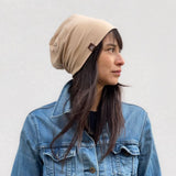 Beanie Basic sand