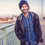 Beanie Basic schwarz