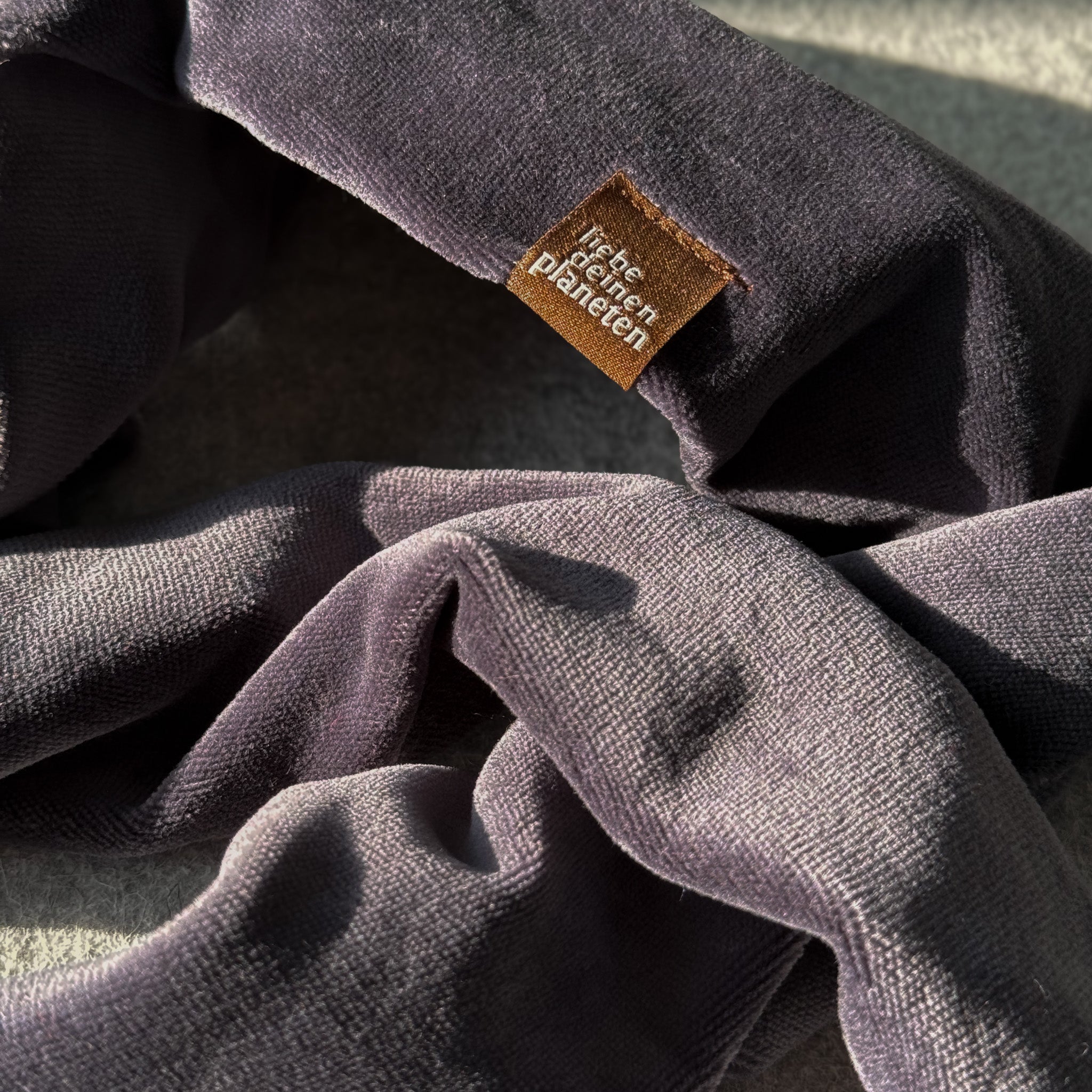 Langes Samtband Bardot