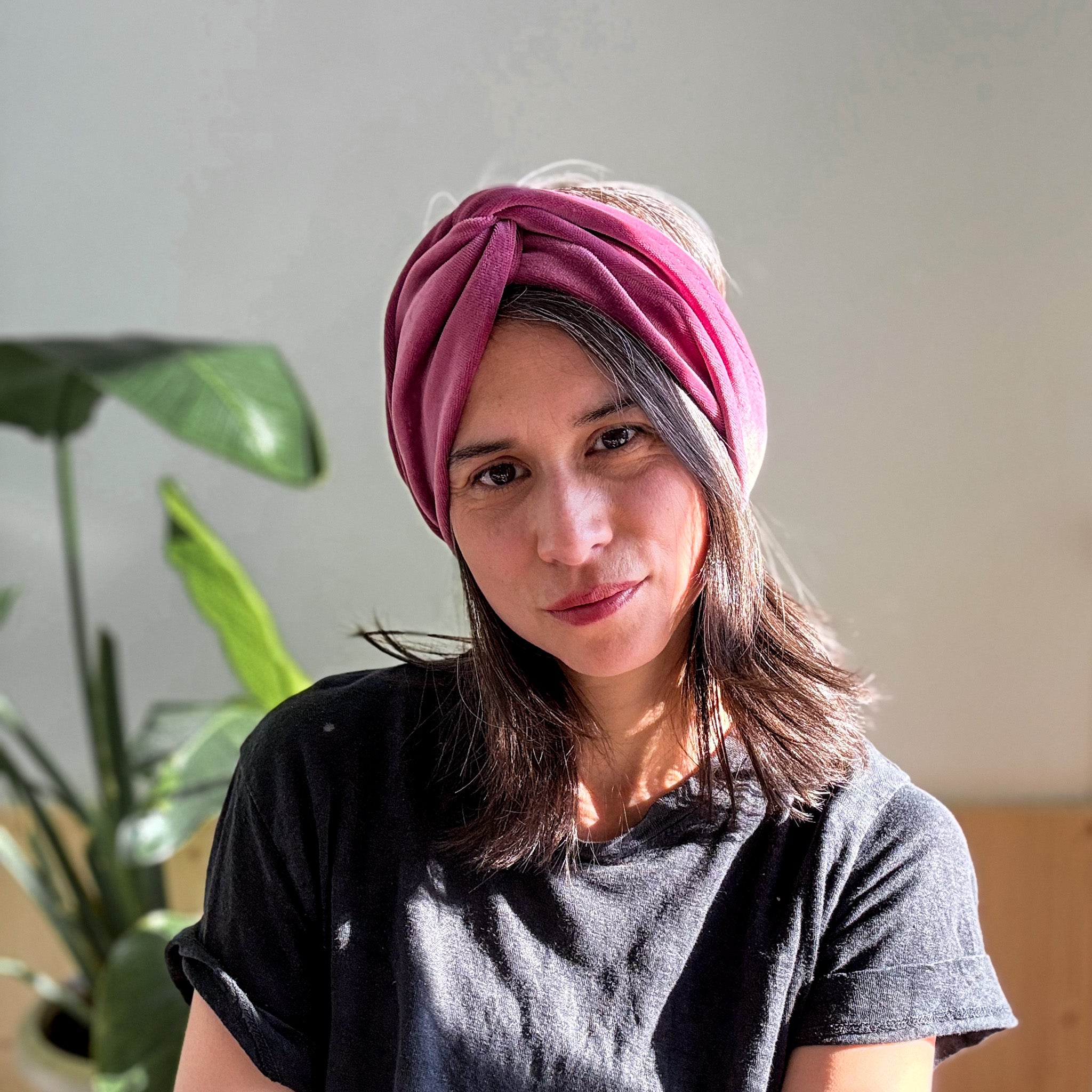 Langes Samtband Bardot