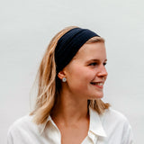 Stirnband Basic schwarz