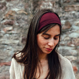 Stirnband Basic wine