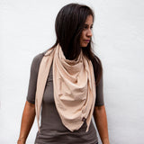 Dreiecktuch Basic sand