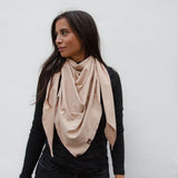 Dreiecktuch Basic sand