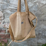 CORD SHOPPER beige
