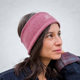 Kuschel Stirnband altrosa 💥 NEU