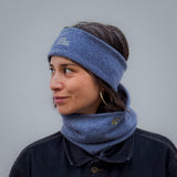 Kuschel Stirnband denim blue 💥 NEU