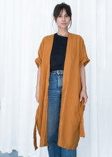 🌱 Organic Kimono Haori curry 🧡