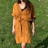 🌱 Organic Kimono Haori curry 🧡