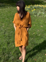 🌱 Organic Kimono Haori curry 🧡