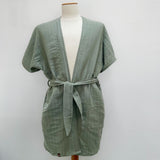🌱 Organic Kimono HAORI mint