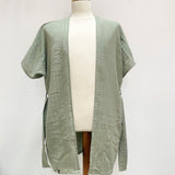 🌱 Organic Kimono HAORI mint