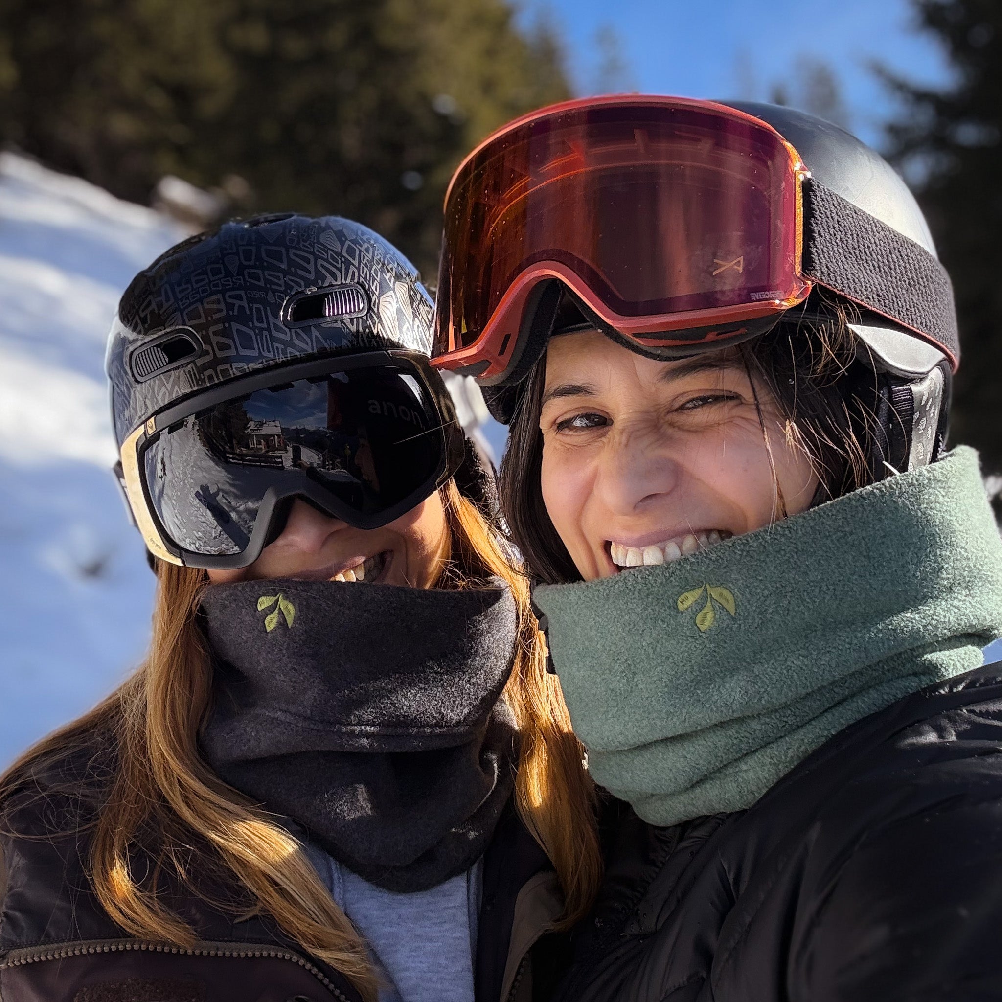 Loopeanie 2in1 Mütze & Schlauchschal | Bio-Baumwolle jade grün