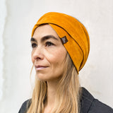 Samtband Bardot golden sun