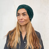 Samtband Bardot waldgrün*