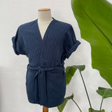 🌱 Organic Kimono Haori navy 💙