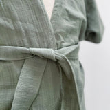 🌱 Organic Kimono HAORI mint