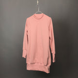 Sweat - Kleid rose