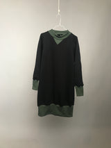 Sweat - Kleid schwarz