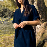 🌱 Organic Kimono Haori navy 💙