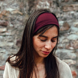 Sportstirnband Basic / wine