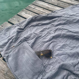 🌱 Organic Reisetuch & Duschtuch grau