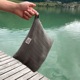 🌱 Organic Reisetuch & Duschtuch mud green 💚 🤎