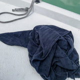 🌱 Organic Reisetuch & Duschtuch schwarz 🖤