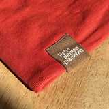 Breites Stirnband Basic I bold rust