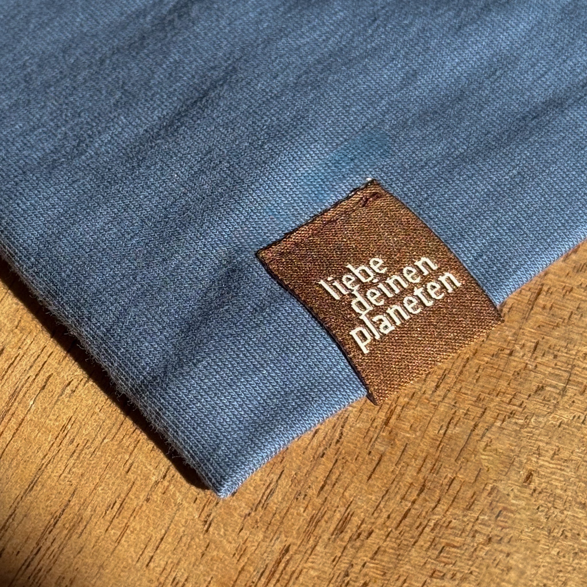 Beanie Basic smokey blue