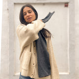 Kuschel Schal (2 Größen) anthrazit