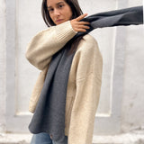 Kuschel Schal (2 Größen) anthrazit