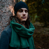 Kuschel Schal (2 Größen) jade grün