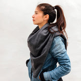 Kuschel Schal (2 Größen) anthrazit