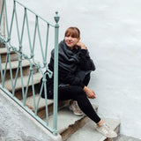 Kuschel Schal (2 Größen) anthrazit