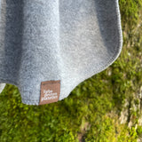 Kuschel Schal (2 Größen) grau meliert