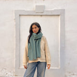 Kuschel Schal (2 Größen) jade grün