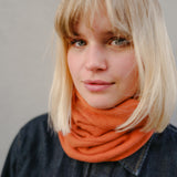 Flauschiger Loop Carly terracotta