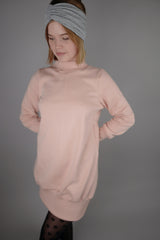 Sweat - Kleid rose