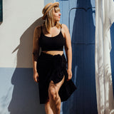 🌱 Organic Reisetuch & Duschtuch schwarz 🖤