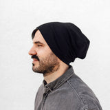 Beanie Basic schwarz