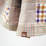 Flanell Schal I Karo bunt