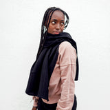 🌱 Organic Reisetuch & Duschtuch schwarz 🖤