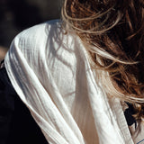 🌱 Organic Reisetuch & Duschtuch naturweiß 🤍