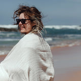 🌱 Organic Reisetuch & Duschtuch naturweiß 🤍