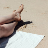 🌱 Organic Reisetuch & Duschtuch naturweiß 🤍