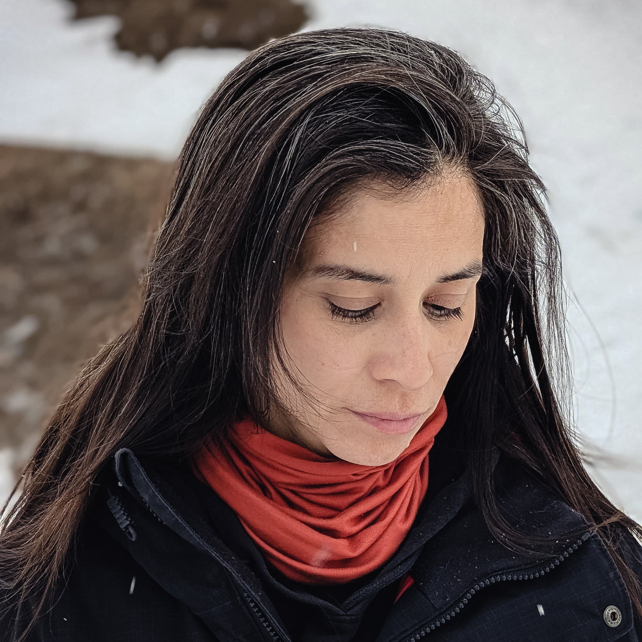 MULTI LOOP vintage red