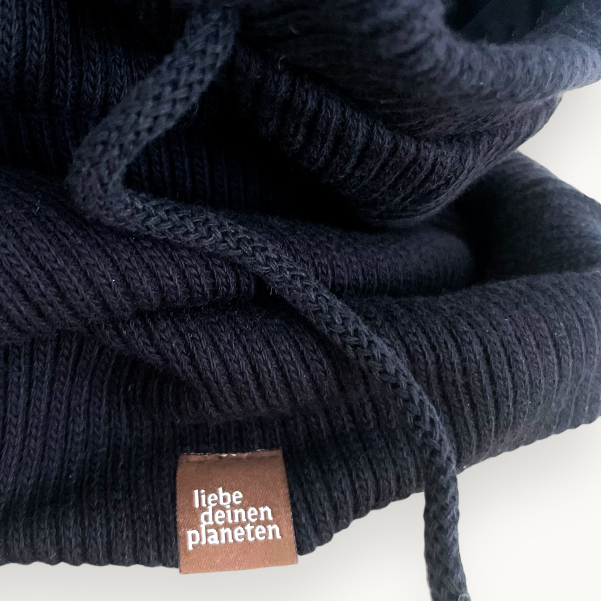 Kapuzen - Schal Knit I schwarz