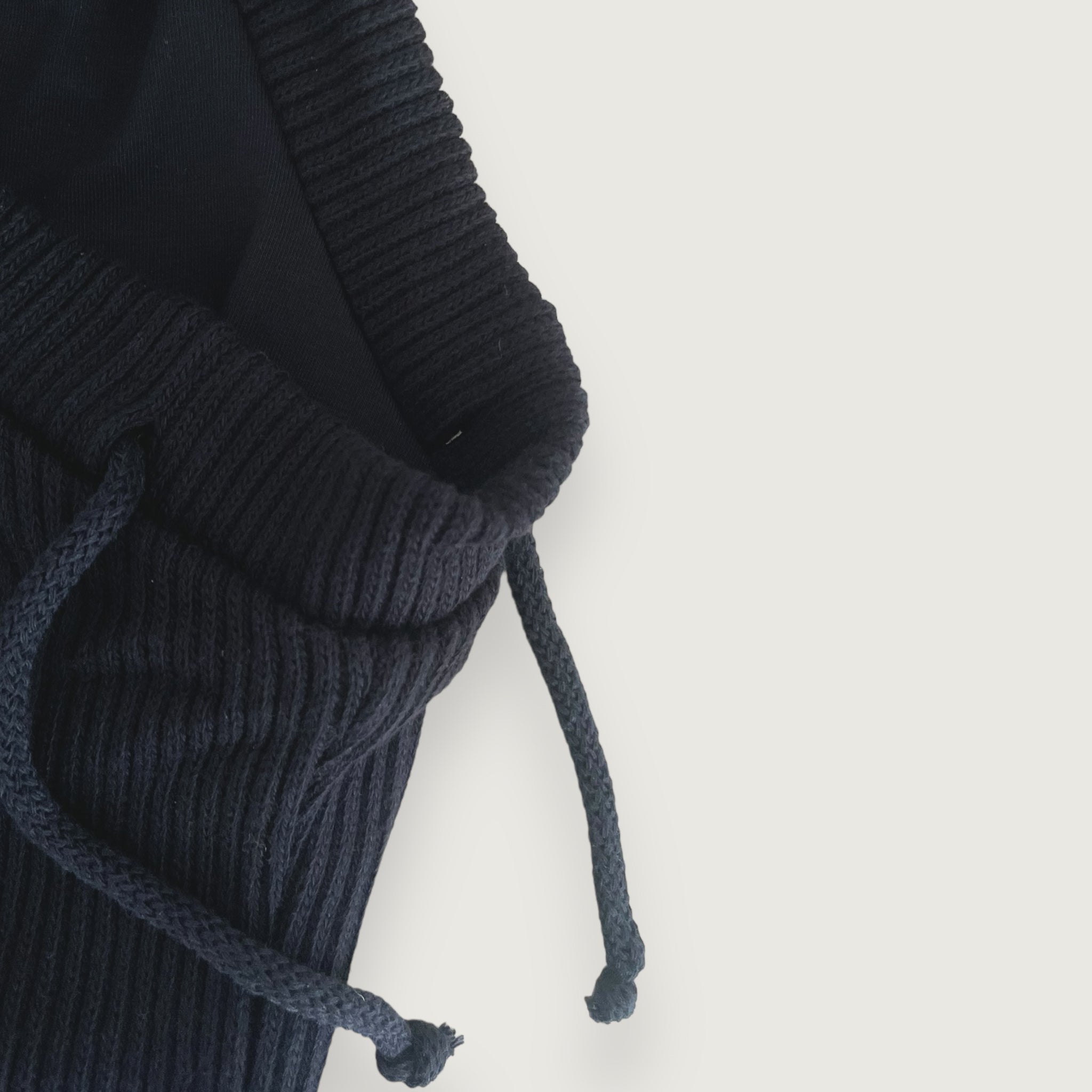 Kapuzen - Schal Knit I schwarz