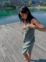 🌱 Organic Reisetuch & Duschtuch mint